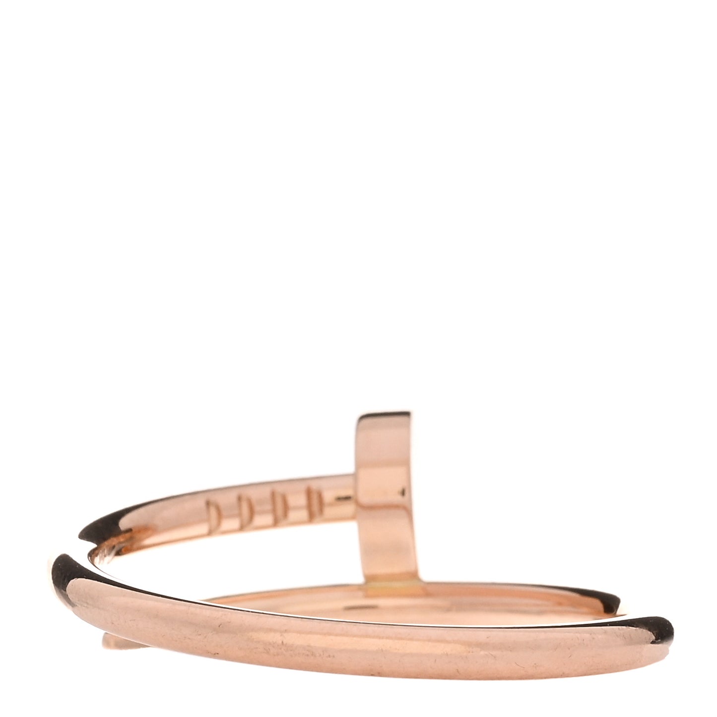 18K Pink Gold Small Juste Un Clou Ring 54 6.75