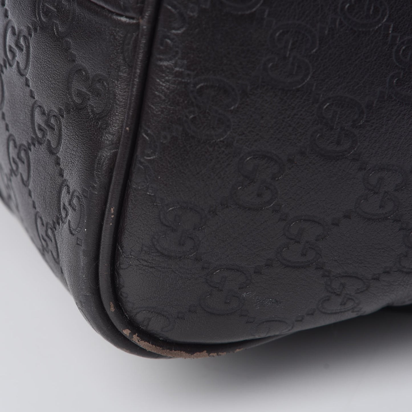 Guccissima Medium Joy Boston Dark Brown