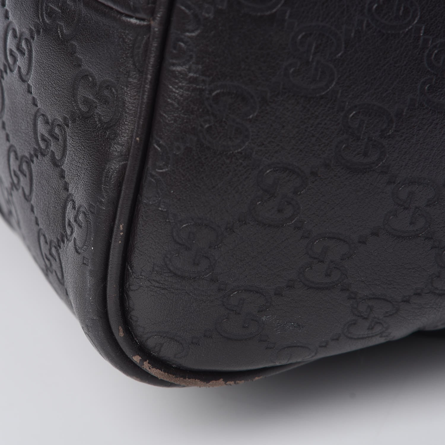 Gucci Guccissima Medium Joy Boston Dark Brown 16 of 19
