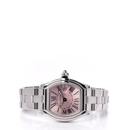 Cartier Stainless Steel 31mm Roadster Quartz Watch Pink 3 of 6