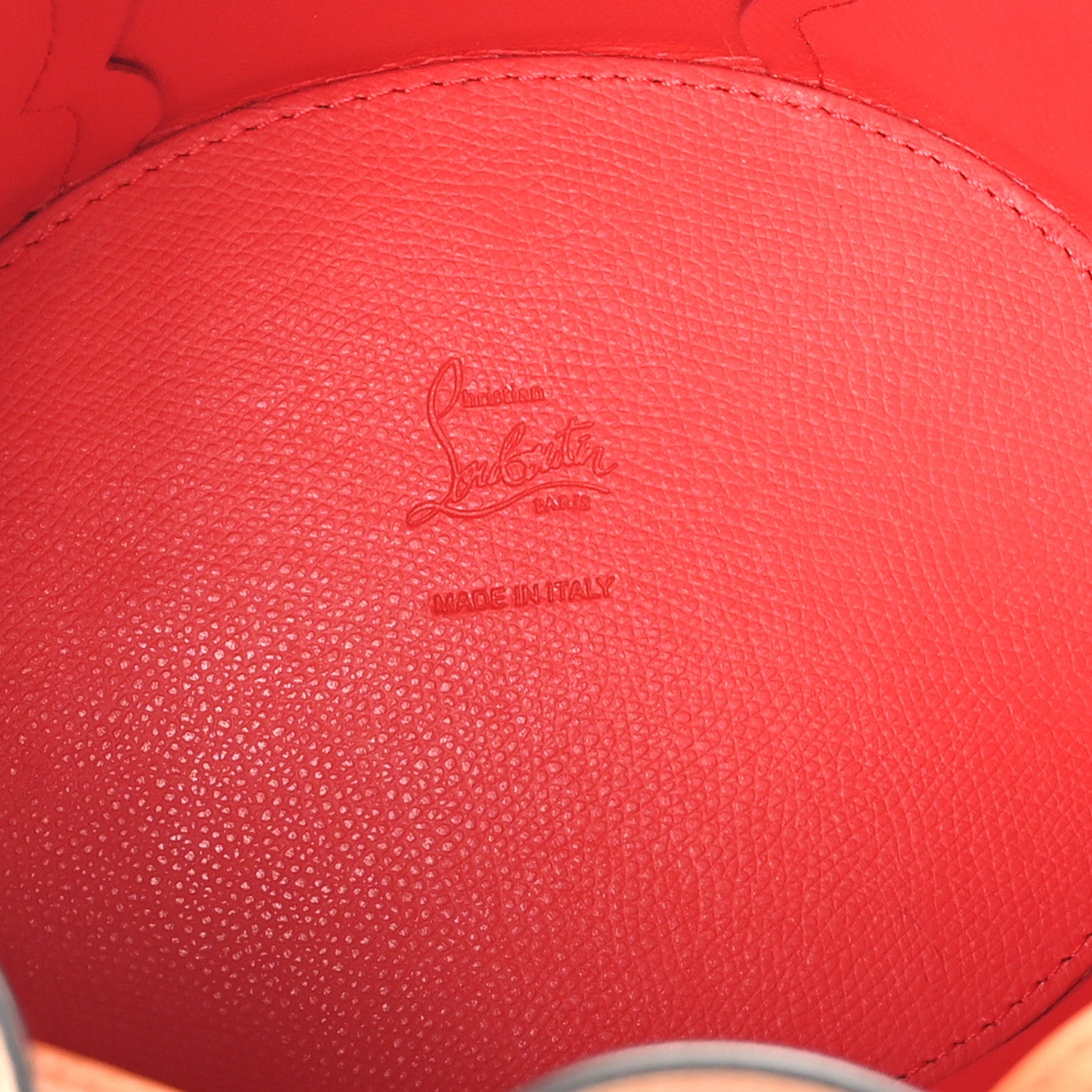 Christian Louboutin Calfskin Empire By My Side Bucket Bag Cuoio 5 of 9