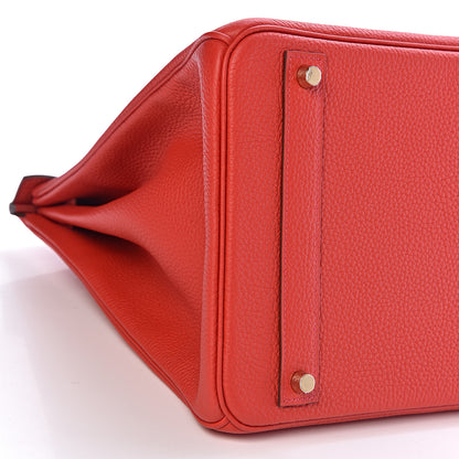 Hermes Togo Birkin 40 Geranium 37 of 38
