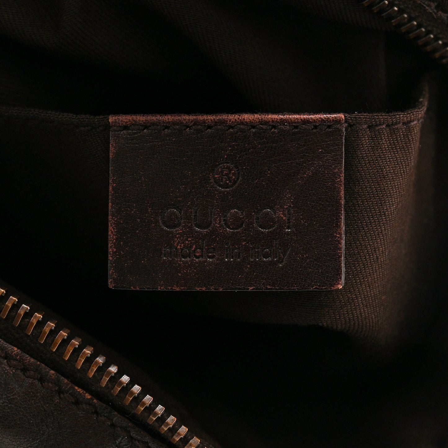 Guccissima Small Bag Brown