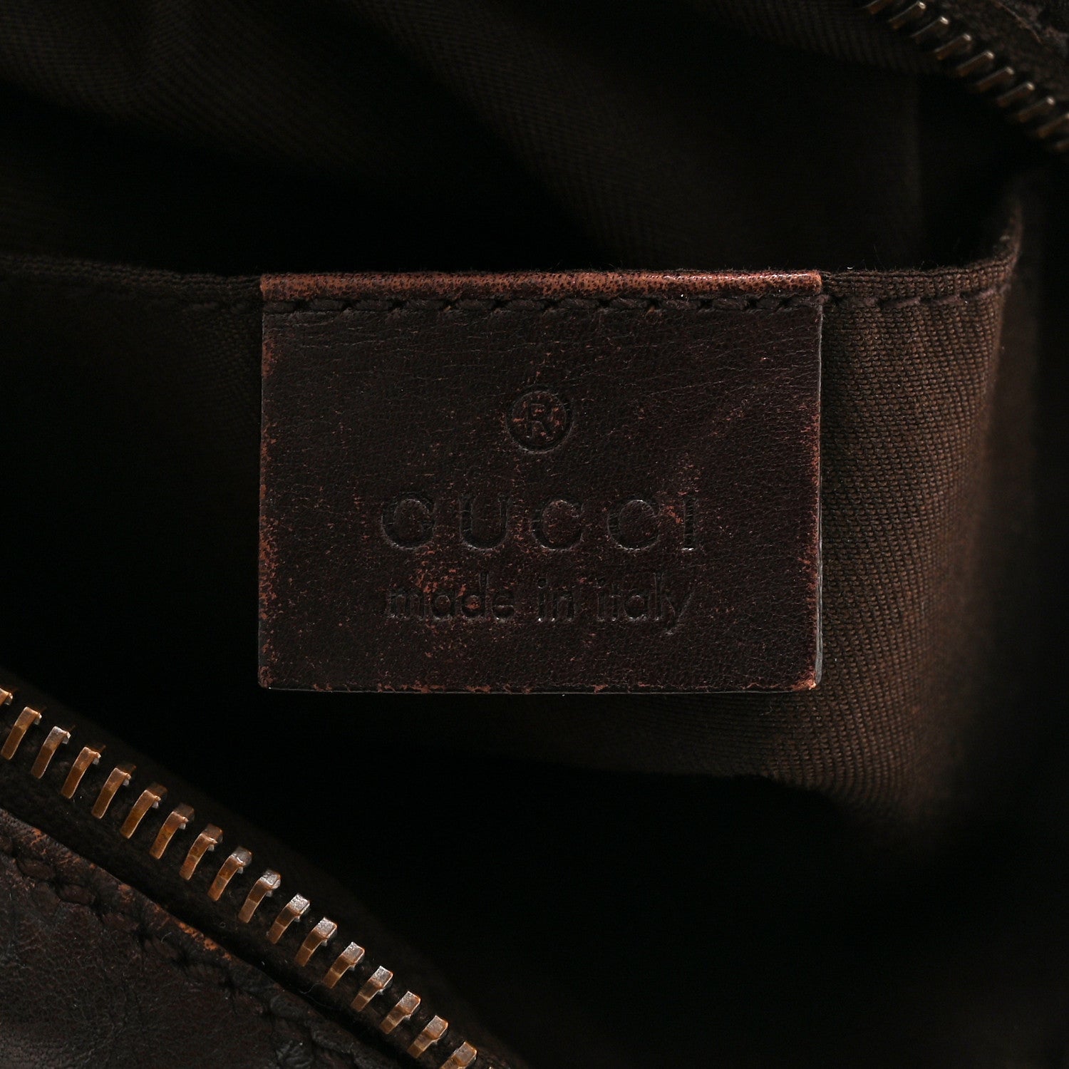 Gucci Guccissima Small Bag Brown 6 of 10