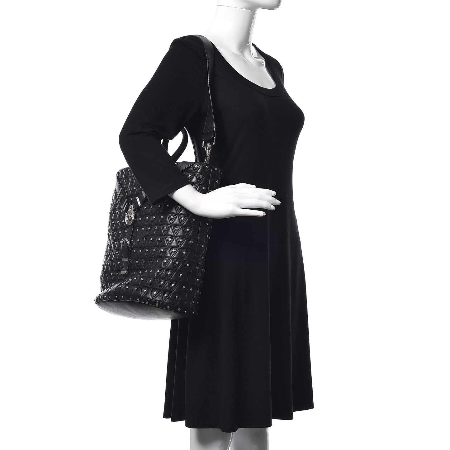 Nappa Studded Vanitas Tote