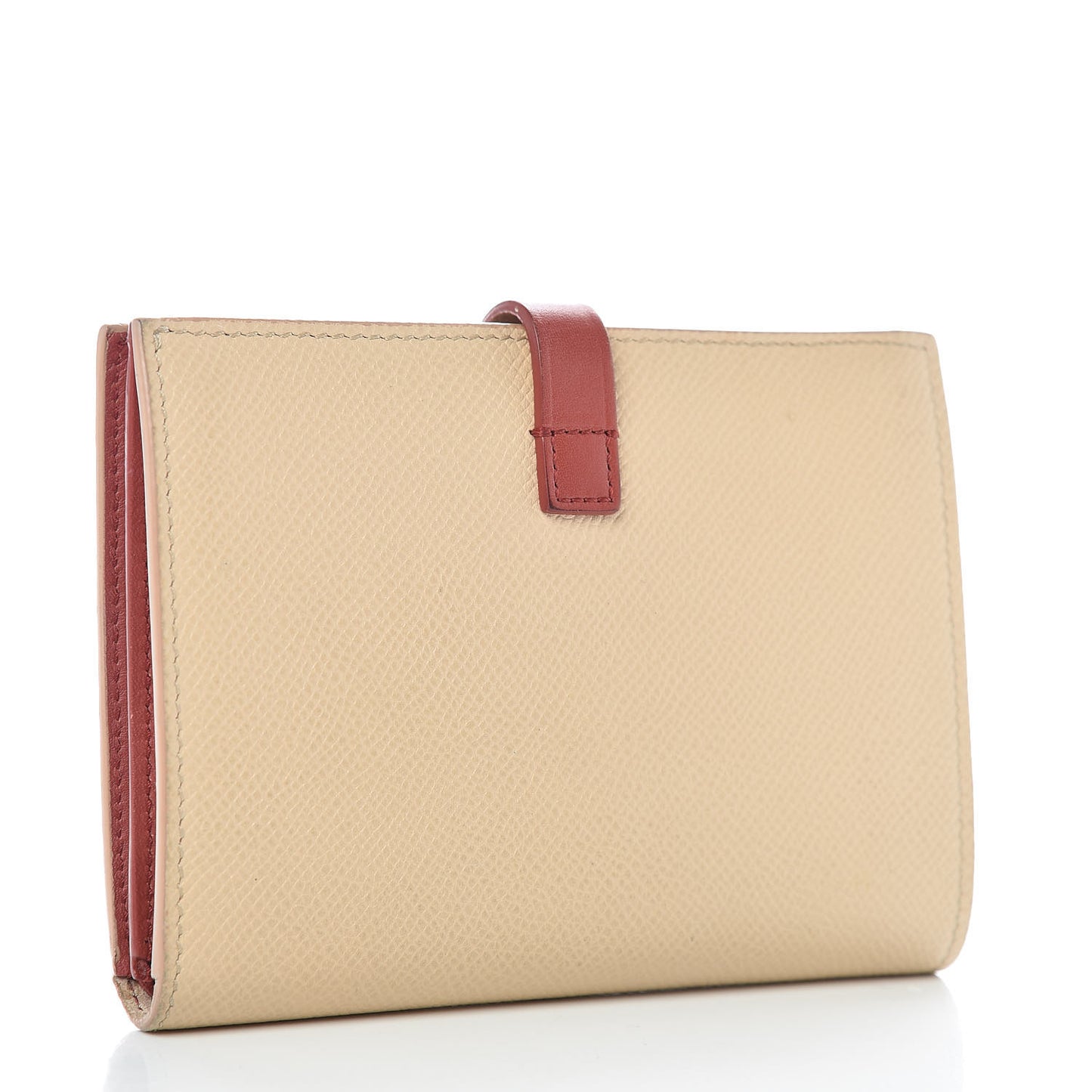Grained Calfskin Medium Multifunction Strap Wallet