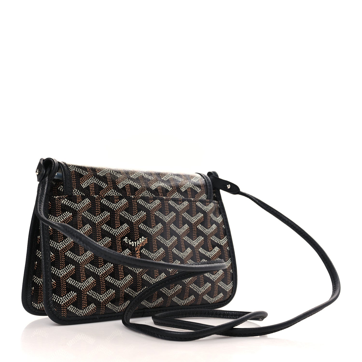 Goyard Goyardine Plumet Wallet Clutch Black 3 of 8