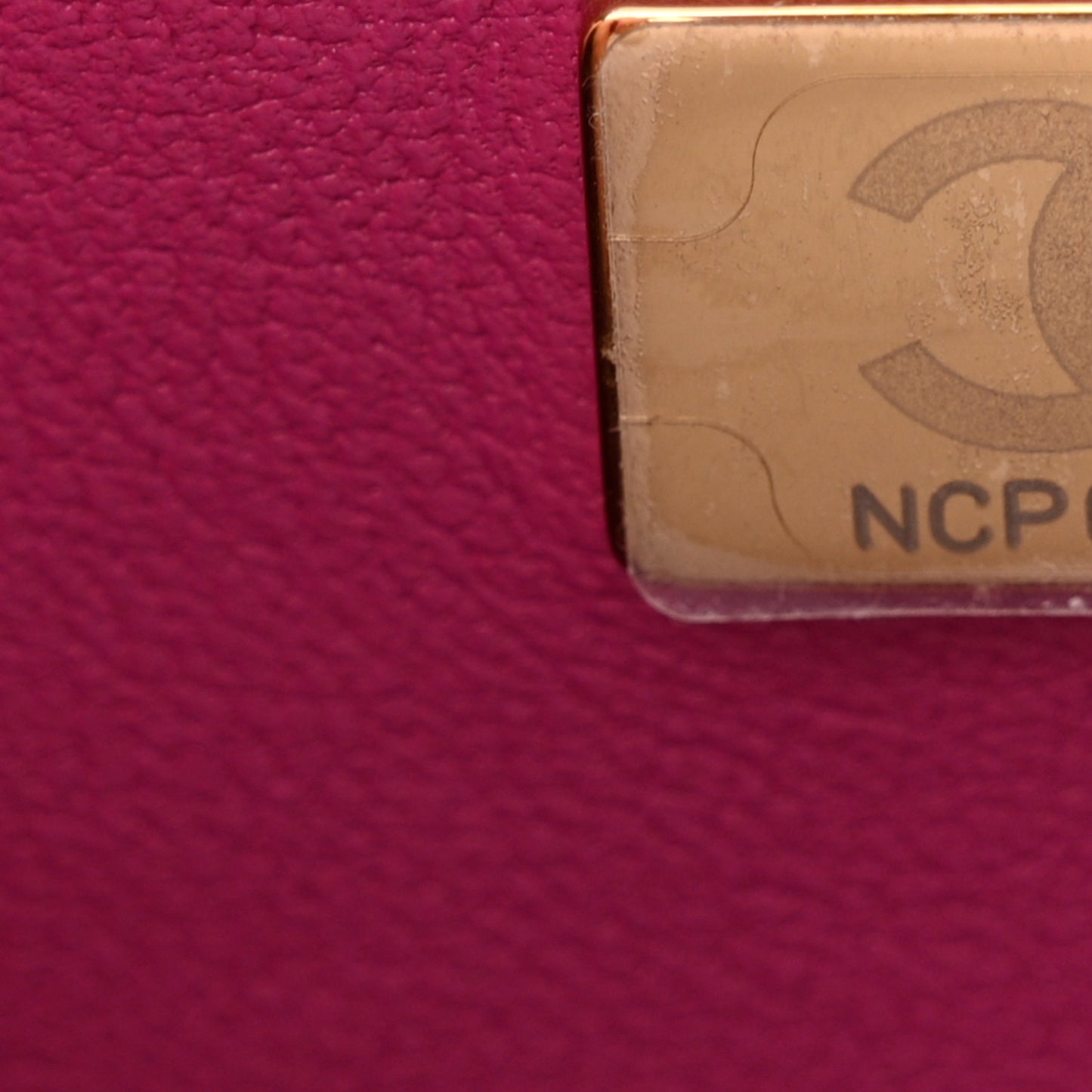 Lambskin Quilted Mini Top Handle Rectangular Flap Fuchsia