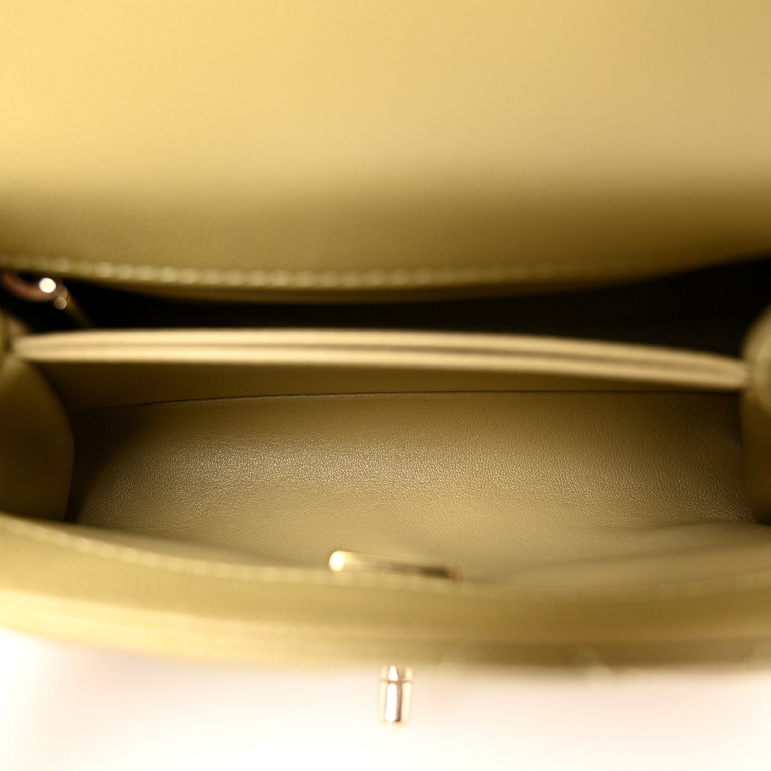 Chanel Caviar Quilted Extra Mini Coco Handle Flap Light Green 5 of 10