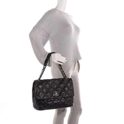 Chanel Calfskin Large Love Me Tender Flap Black 2 of 9