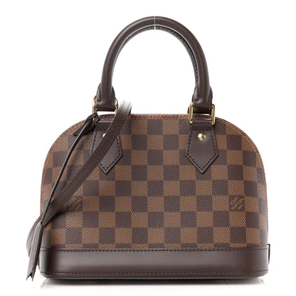 Louis Vuitton Damier Ebene Alma BB 1 of 12