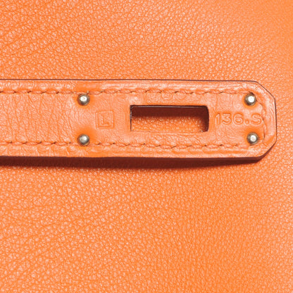 Hermes Swift Kelly Cut Clutch Pochette Orange 8 of 8