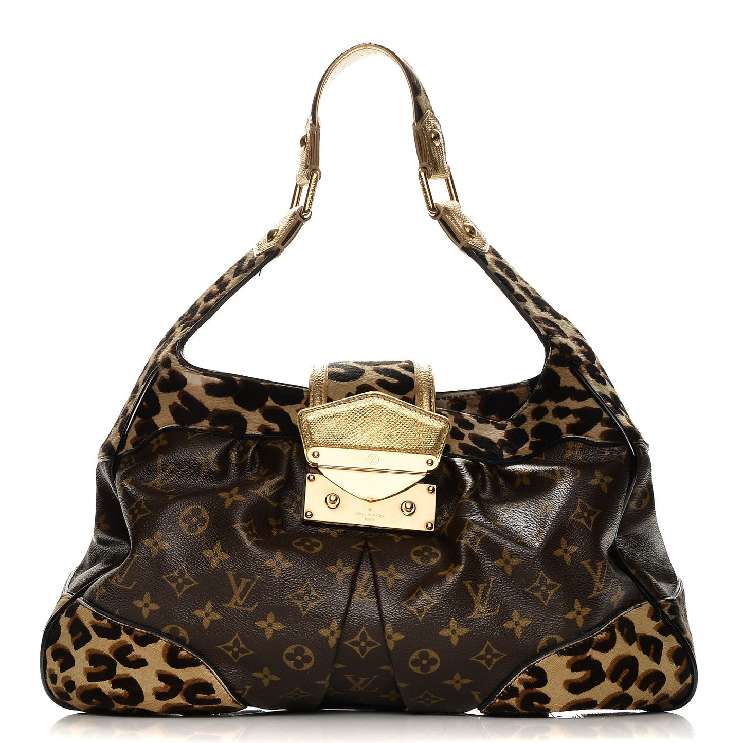 Monogram Leopard Polly