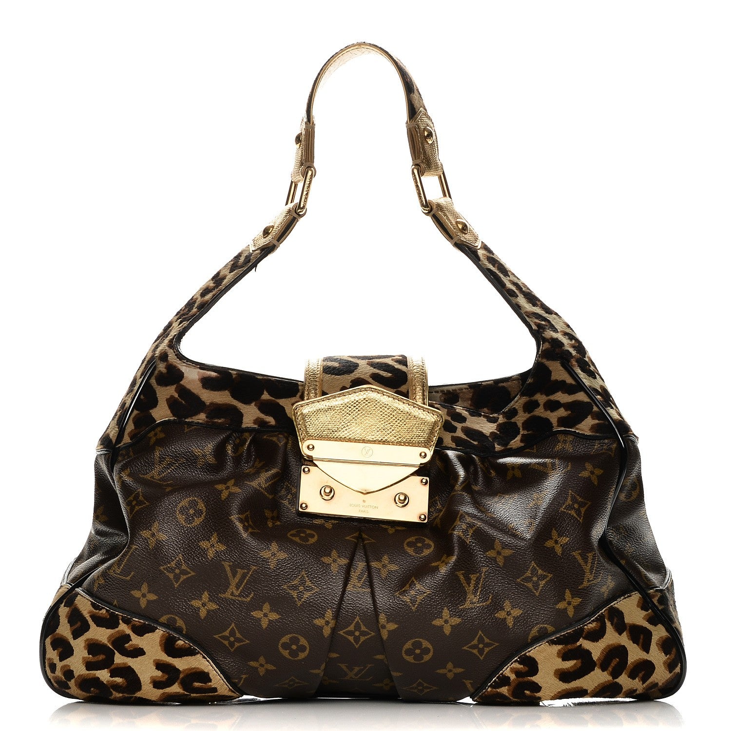 Louis Vuitton Monogram Leopard Polly 1 of 16