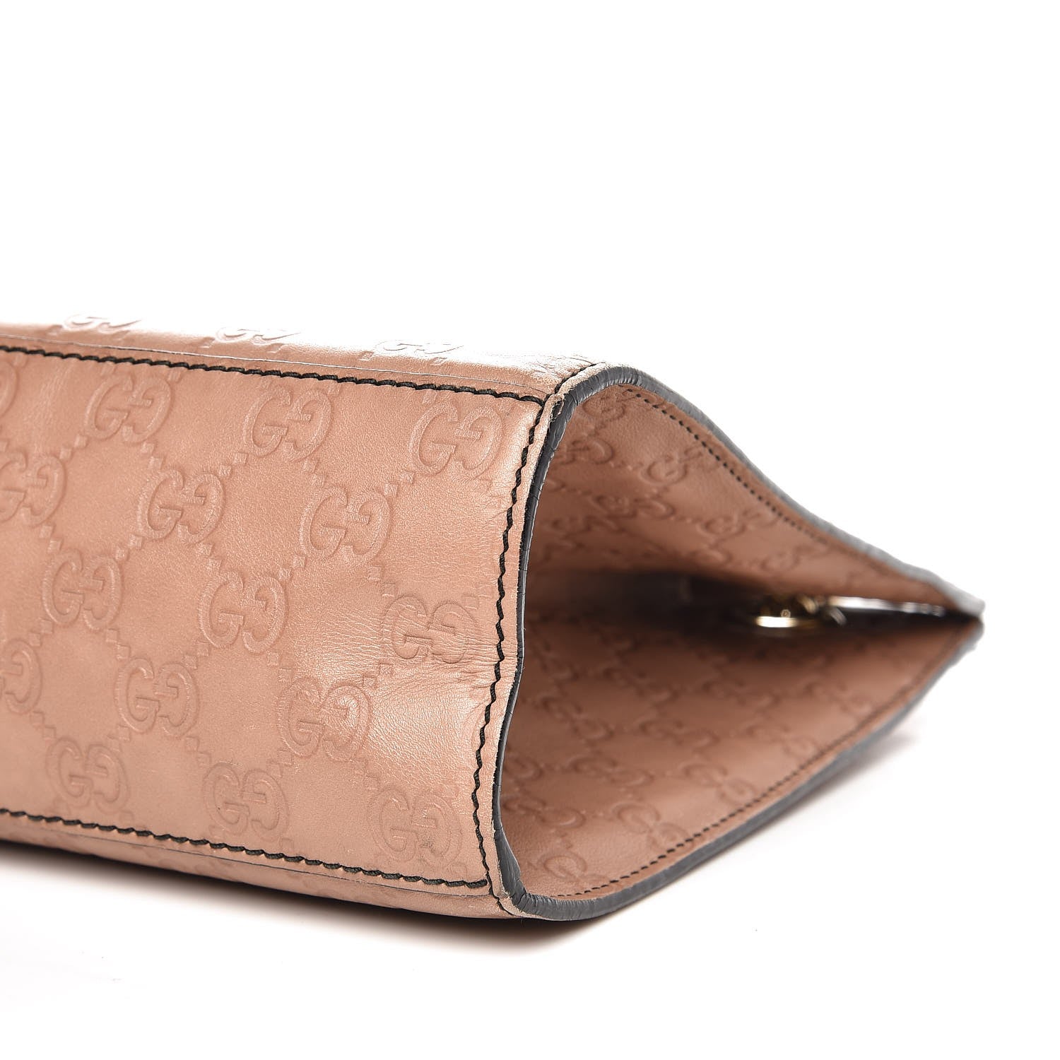 Gucci Guccissima Large Emily Chain Shoulder Bag Camelia 13 of 15