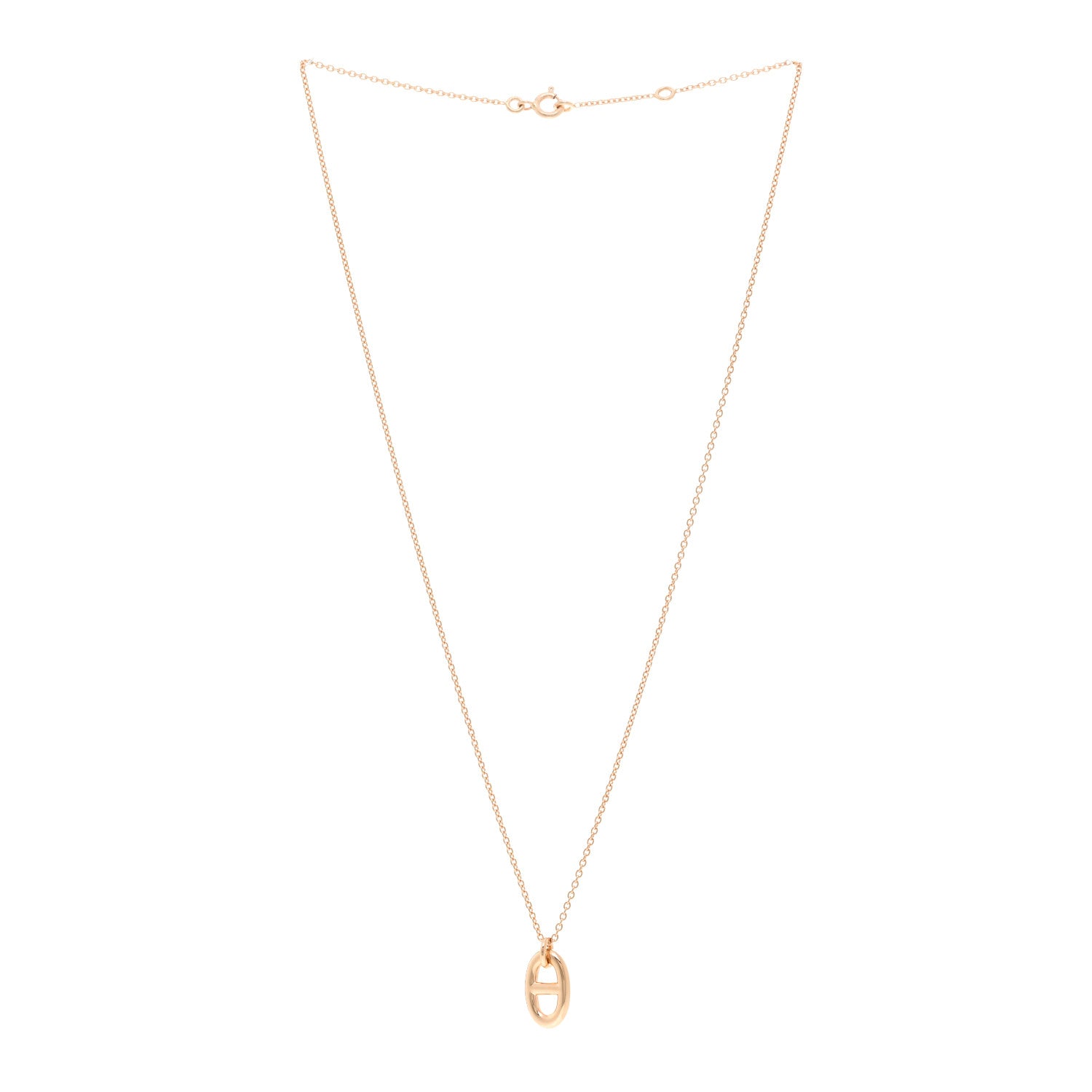 Hermes 18K Rose Gold PM Farandole Pendant Necklace 3 of 6