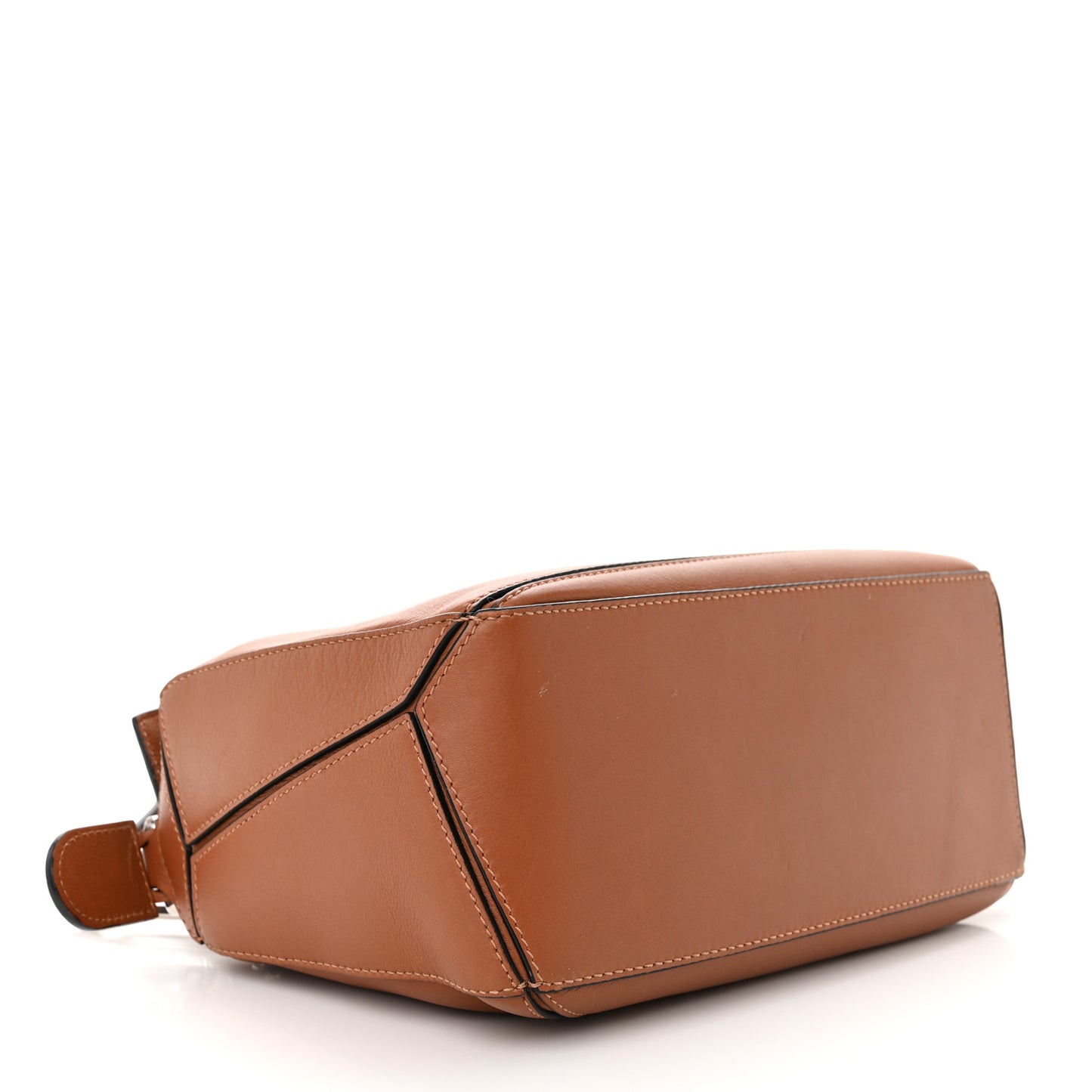 Calfskin Small Puzzle Bag Tan