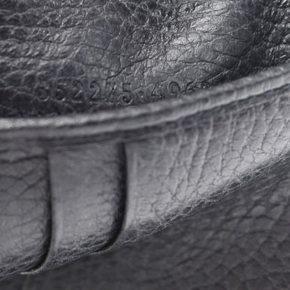 Gucci Pebbled Calfskin Bi-Fold Wallet Black 7 of 7