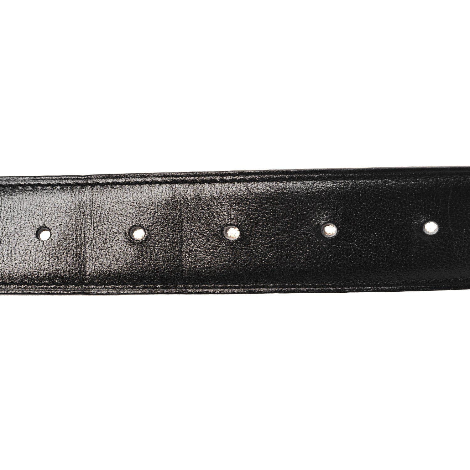Hermes Togo Box 32mm Au Carre H Belt 90 36 Gold Black 4 of 5