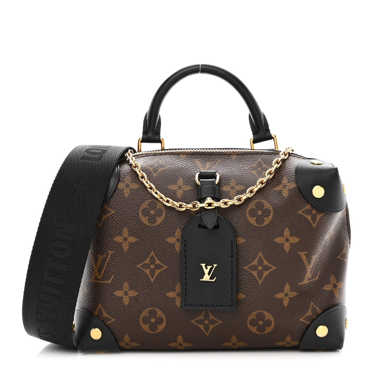 Monogram Petite Malle Souple Black