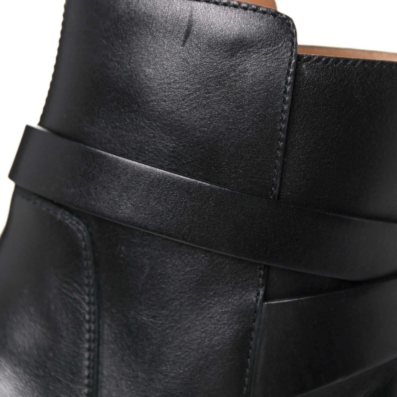 Hermes Calfskin Neo Low Boots 36.5 Black 10 of 11