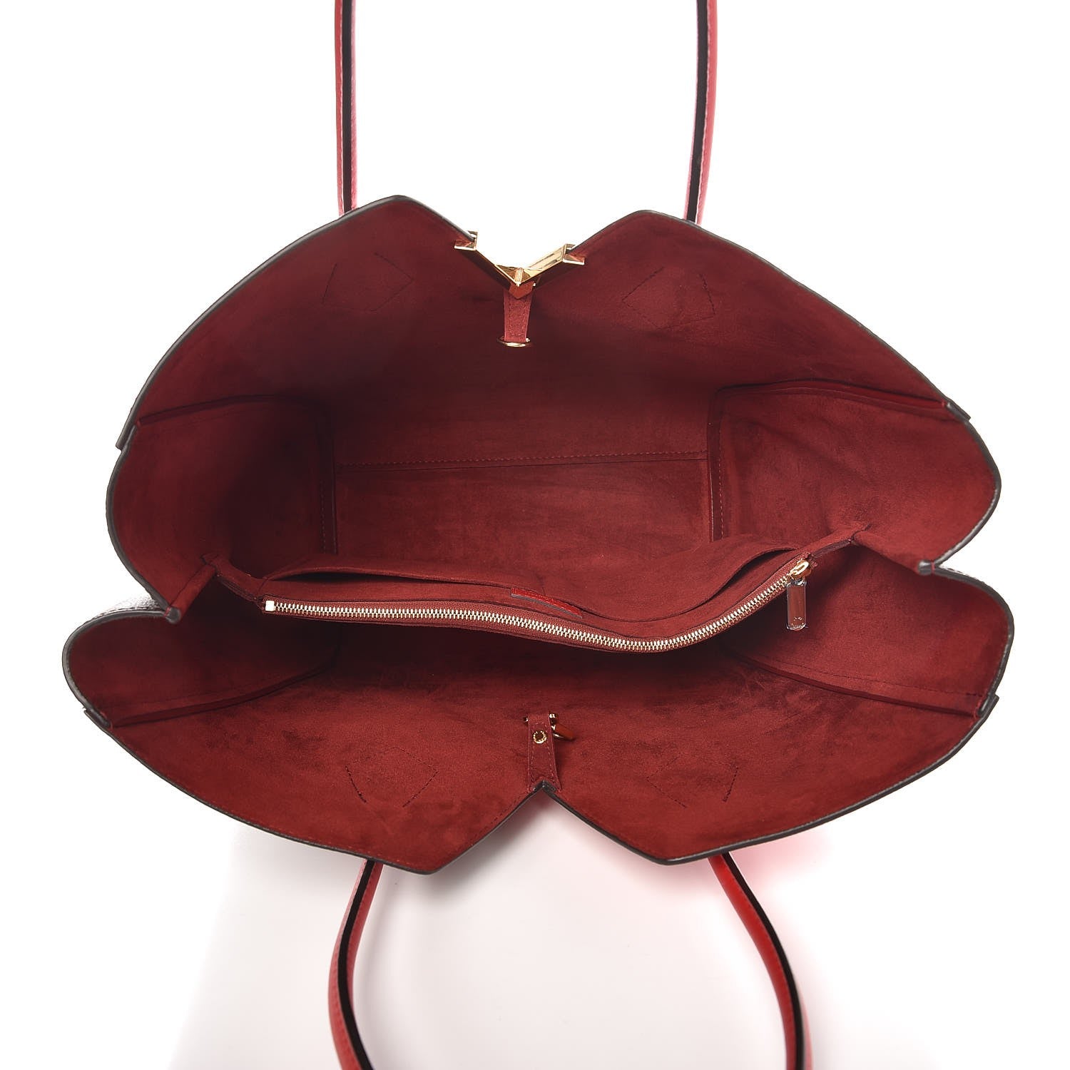 Louis Vuitton Calfskin Monogram Kimono Tote Cherry 5 of 7