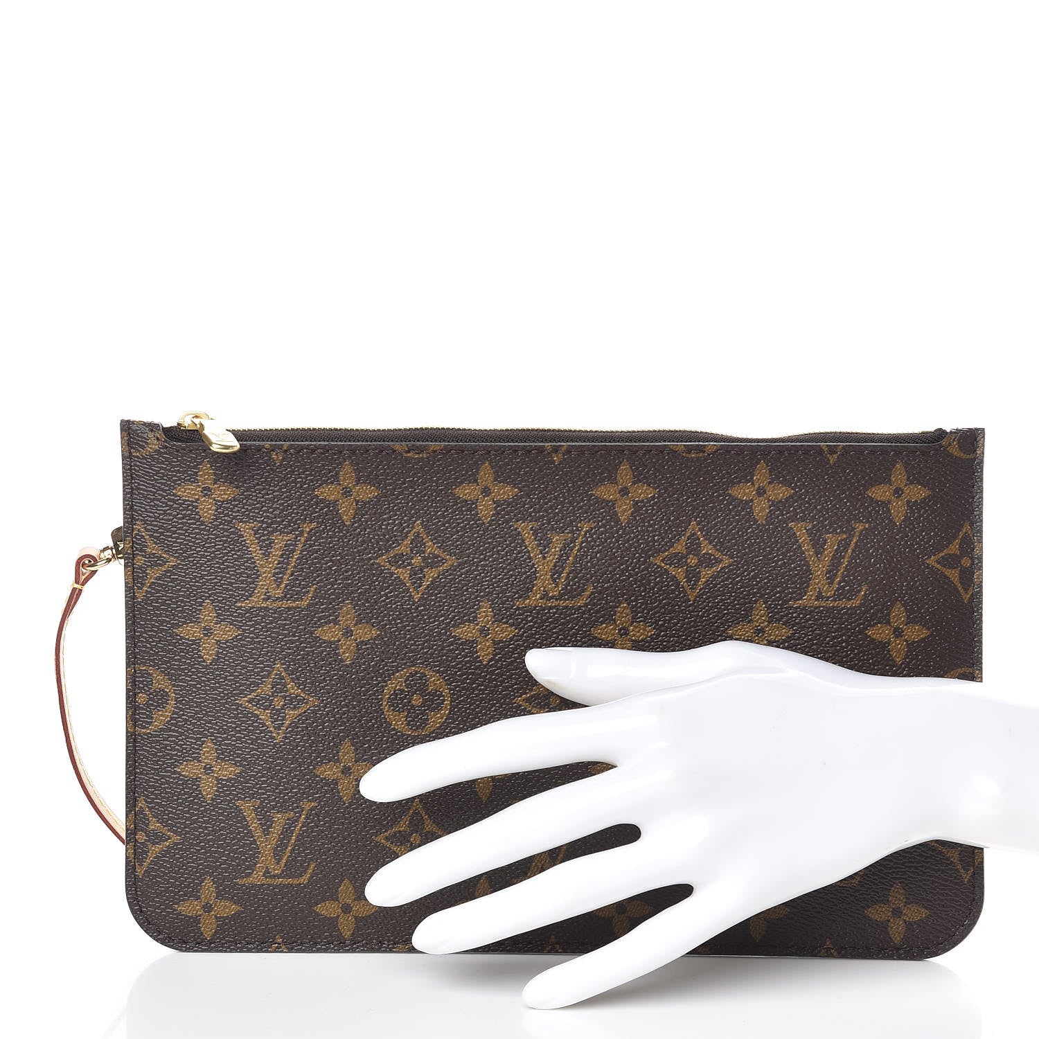 Louis Vuitton Monogram Neverfull MM GM Pochette 2 of 7