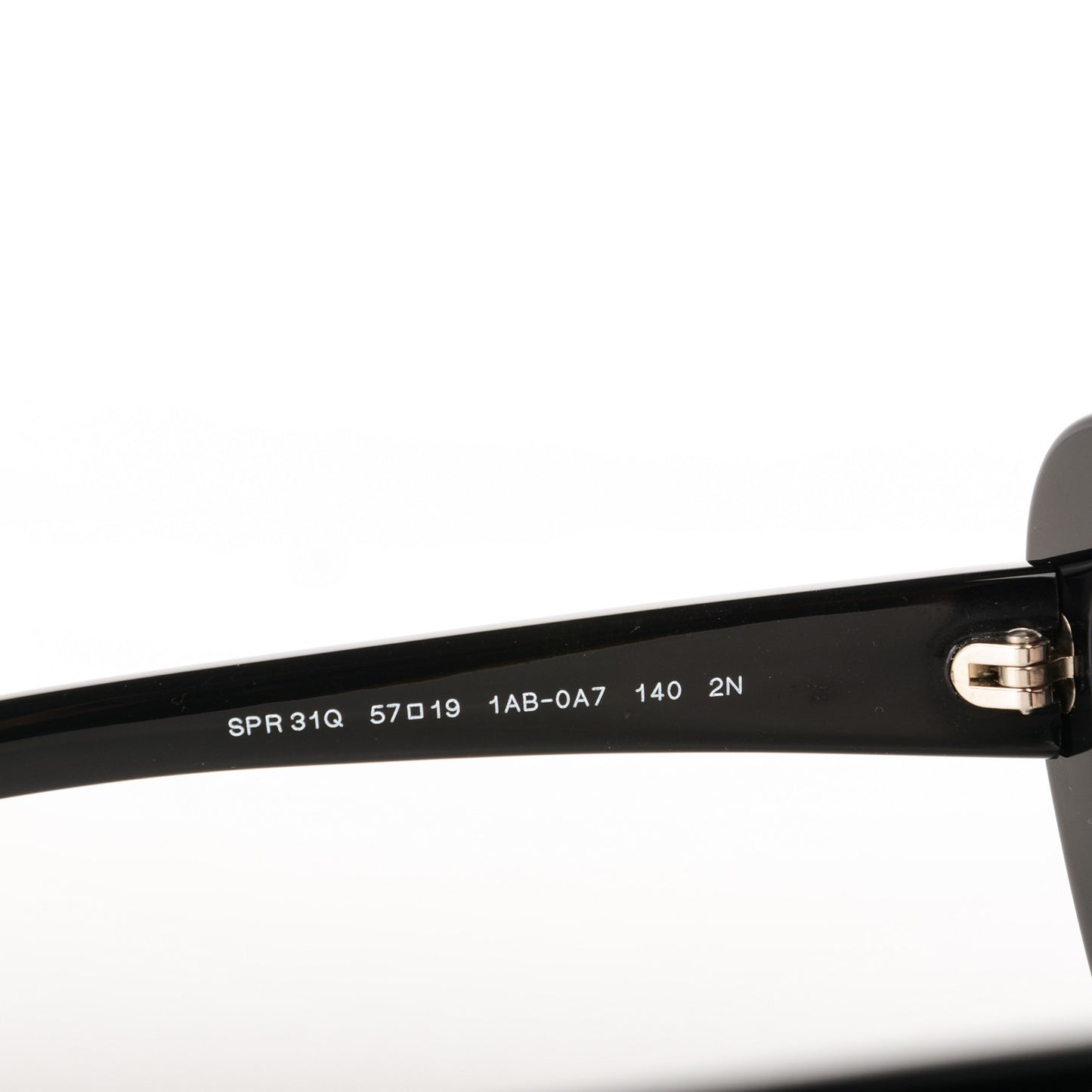 Studded Ornate Cat Eye Sunglasses SPR 31Q Black
