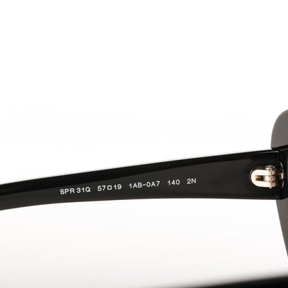 Prada Studded Ornate Cat Eye Sunglasses SPR 31Q Black 4 of 4