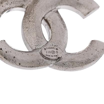 Chanel Crystal Palais Garnier CC Drop Earrings Silver 4 of 5