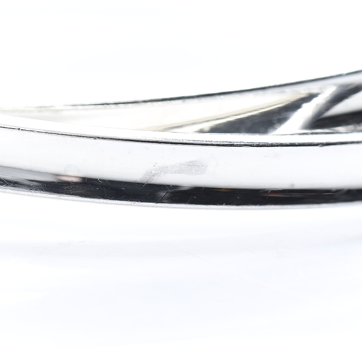 Tiffany Sterling Silver 1837 Interlocking Bangle Bracelet 7 of 8