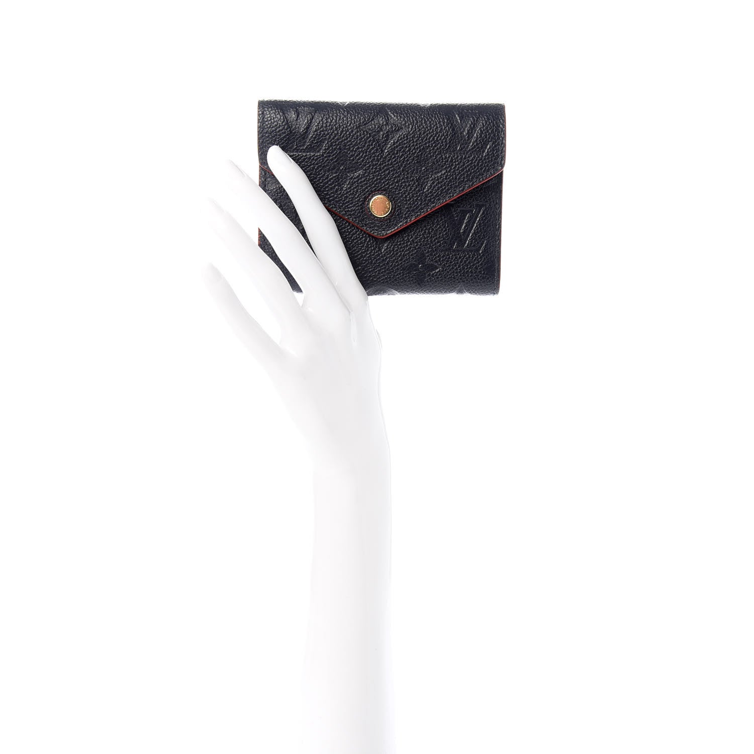 Louis Vuitton Empreinte Victorine Wallet Marine Rouge 2 of 7