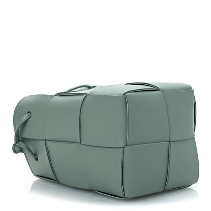 Bottega Veneta Nappa Maxi Intrecciato Mini Cassette Bucket Bag New Sauge 4 of 9