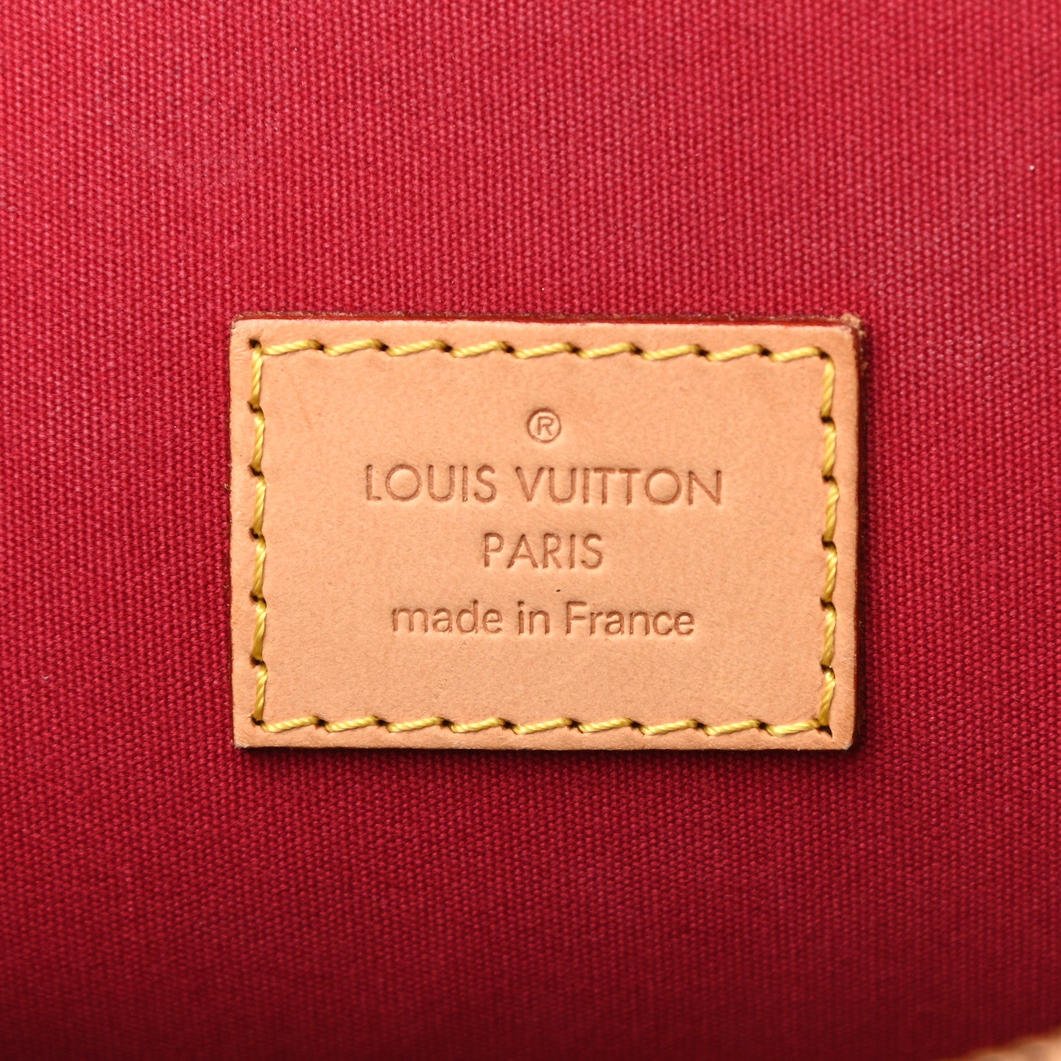 Louis Vuitton Vernis Alma GM Pomme D'Amour 6 of 11