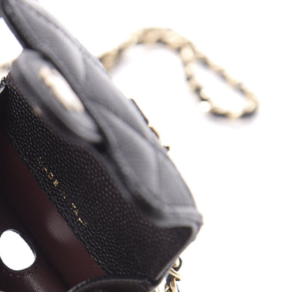 Chanel Caviar Quilted Airpods Pro Case Black 7 of 10