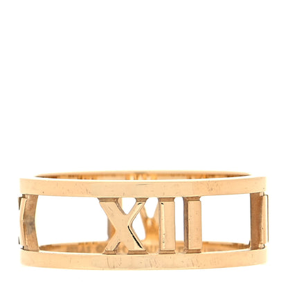 Tiffany 18K Yellow Gold Atlas Open Ring 54 7 3 of 5