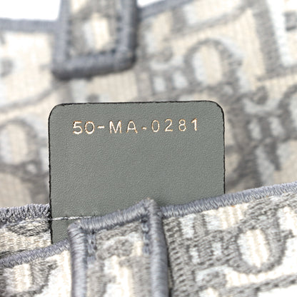 Christian Dior Oblique Slim Saddle Pouch Grey 7 of 11