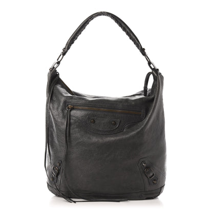 Balenciaga Agneau Classic Hardware Day Hobo Anthracite 3 of 13