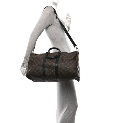 Louis Vuitton Monogram Macassar Keepall Bandouliere 45 2 of 10