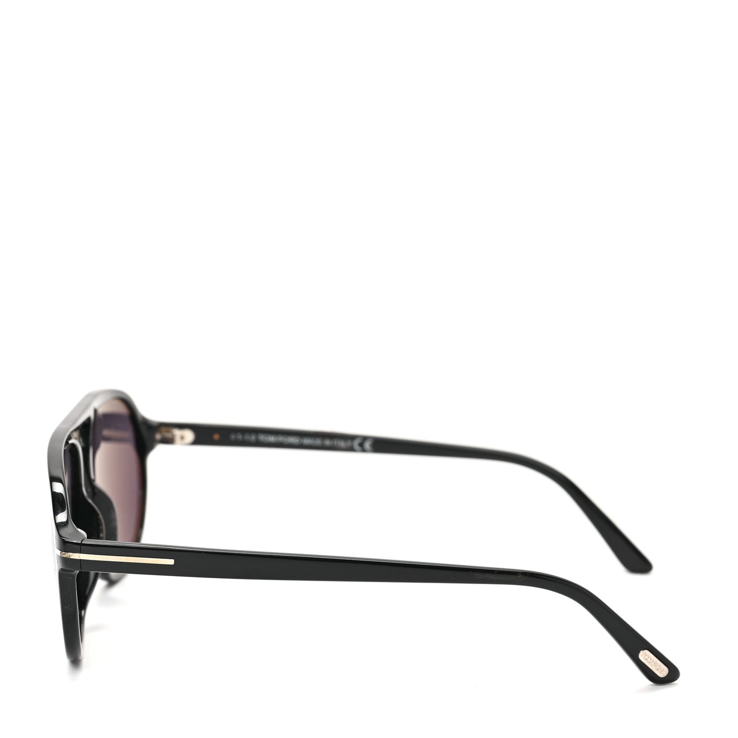 Acetate Aviator Sunglasses TF755 Black