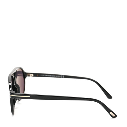 Tom Ford Acetate Aviator Sunglasses TF755 Black 3 of 6