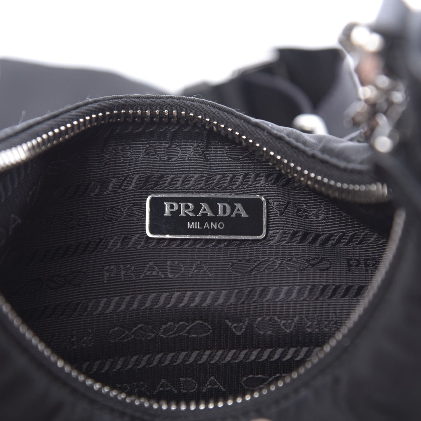 Nylon Re-Edition 2005 Shoulder Bag Black