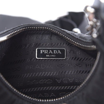 Prada Nylon Re-Edition 2005 Shoulder Bag Black 6 of 10