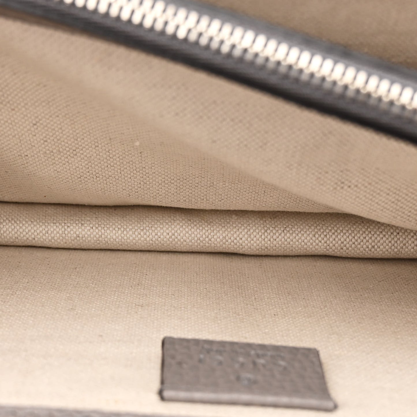 Pebbled Calfskin Small Dionysus Shoulder Bag Dusty Grey