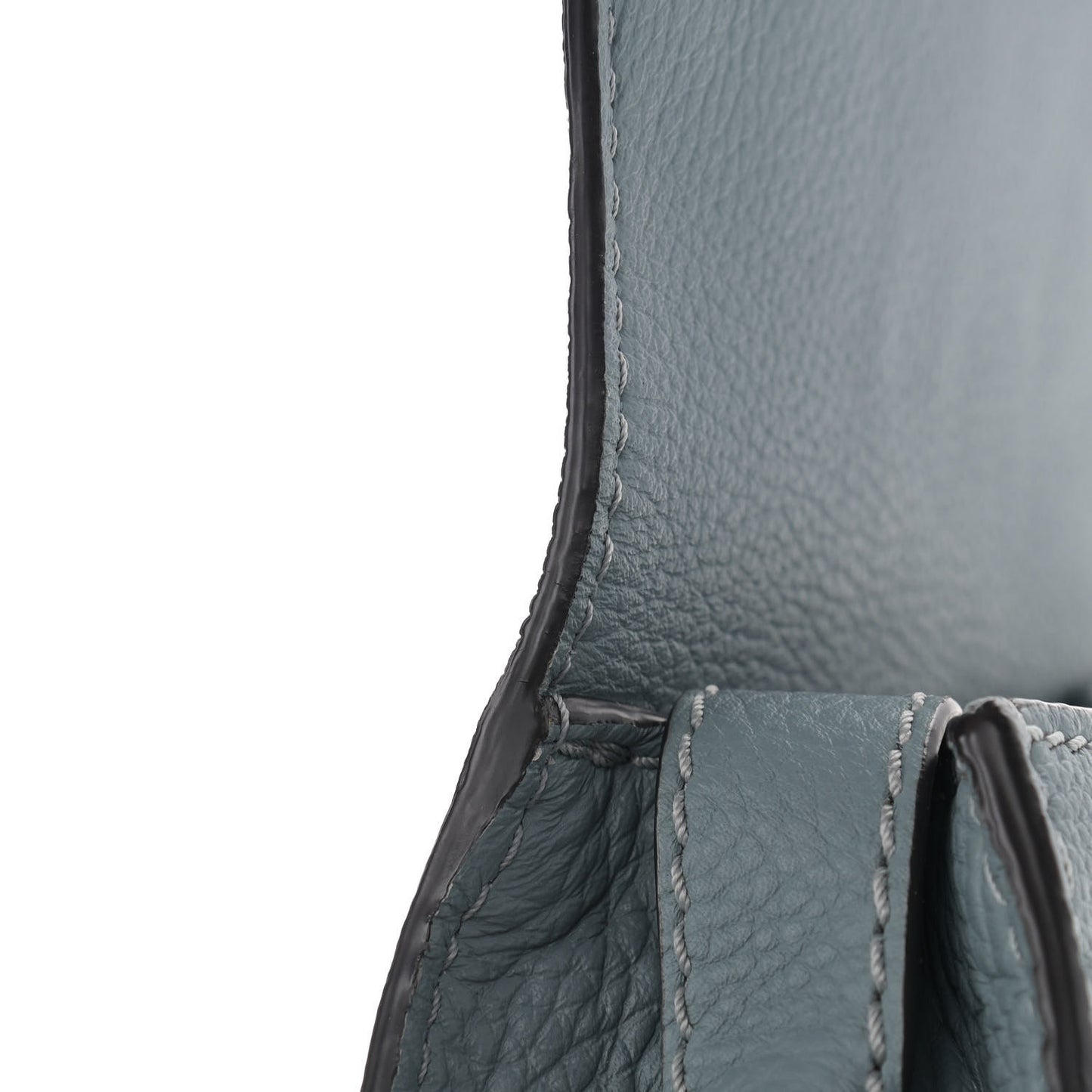 Calfskin Mini Marcie Round Crossbody Bag Rainy Blue