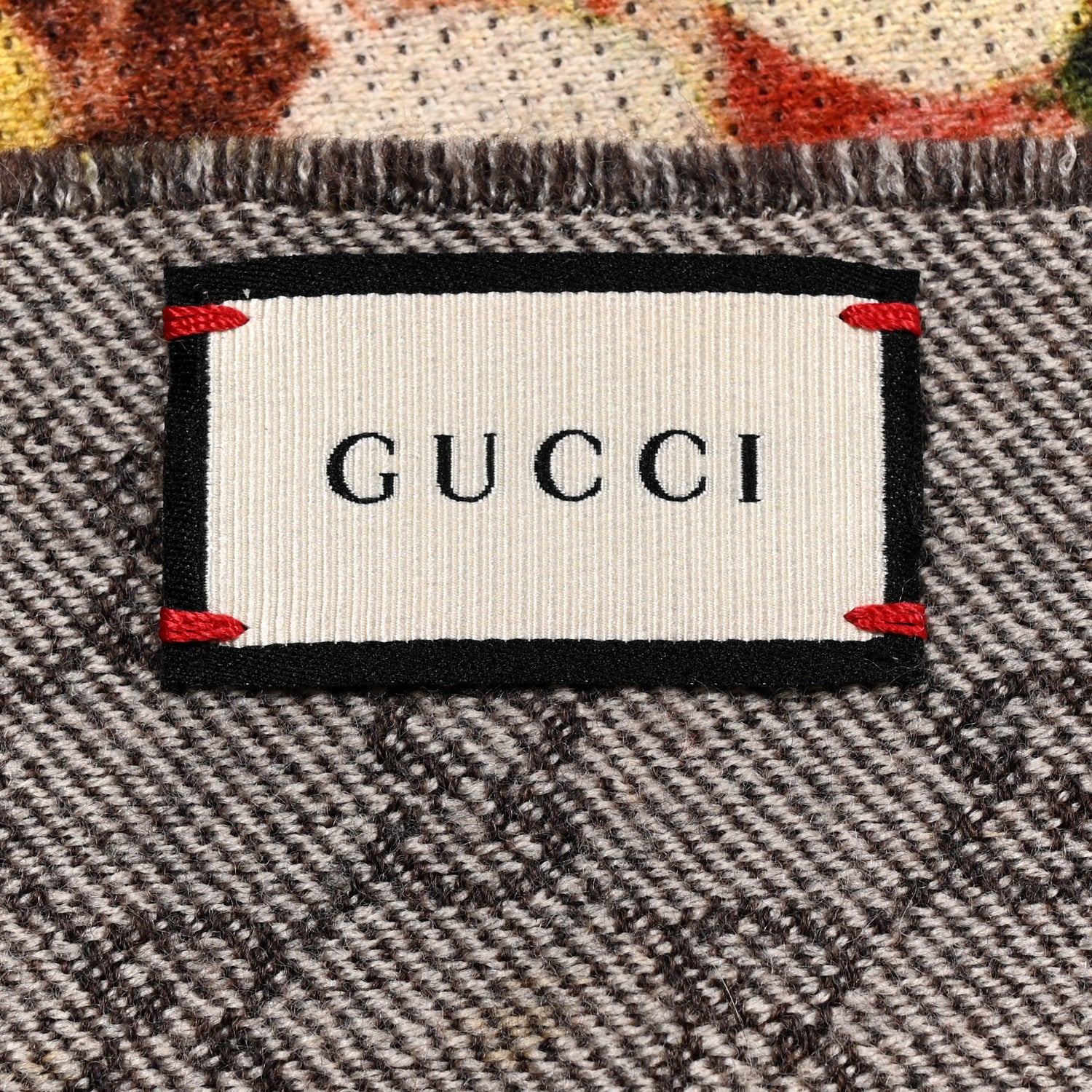 Gucci Wool GG Monogram Miniorophin Scarf Beige 1863211 – FASHIONPHILE