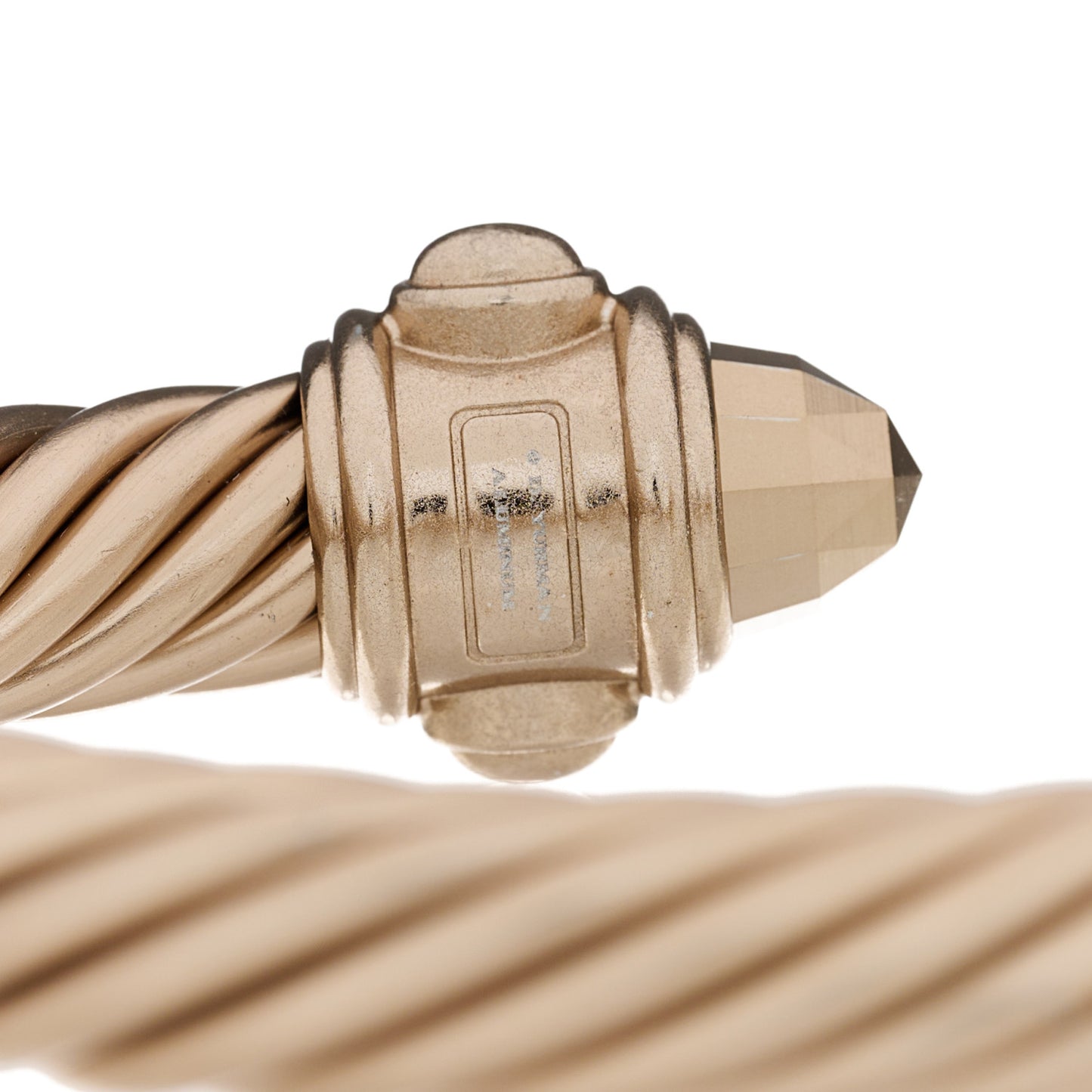 Aluminum 10mm Renaissance Bracelet Pale Gold