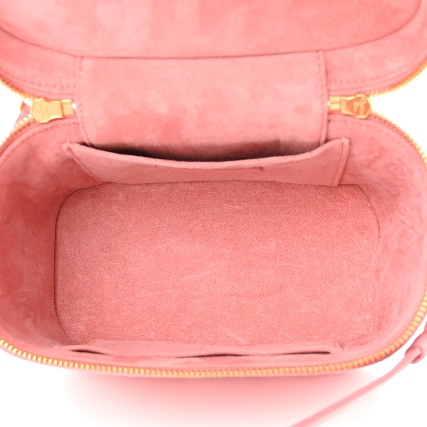 Lambskin Cannage Small Diortravel Vanity Case Pink