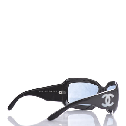 Chanel Mother of Pearl CC Sunglasses 5076-H Black 4 of 8