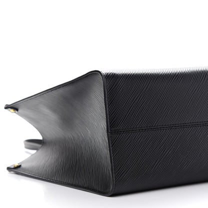Louis Vuitton Epi Onthego MM Black 6 of 8